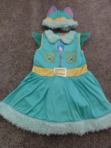 GIRLS EVEREST PAW PATROL 2 PIECE HALLOWEEN COSTUME DRESS SIZE SMALL 4-6 - Picture 1 of 13