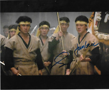 * GEORGE CHEUNG & JIM LAU * signed 8x10 * BIG TROUBLE IN LITTLE CHINA * PROOF 2