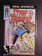 STAR BRAND #4! NEW UNIVERSE! 1986 MARVEL COMICS