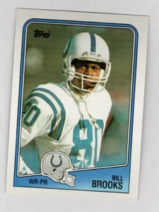 1988 Topps Football #121 Bill Brooks Indianapolis Colts - Picture 1 of 1
