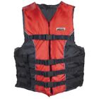 Red 4X and 5X Large Sized 4 Belt Ski Vest for Skiing, Wakeboarding and More