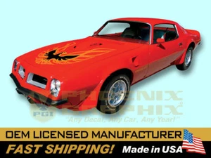 1973 1975 1976 1977 1978 Firebird Trans Am T/A capucha solo pájaro calcomanía gráfica - Imagen 1 de 3