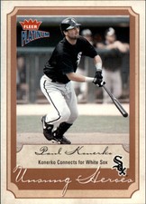 2003 Fleer Platinum Baseball Card #202 Paul Konerko UH