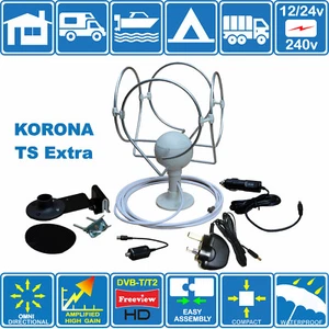KORONA EXTRA Wohnmobil Boot LKW DIGITAL OMNIDIREKTIONAL HD TV RADIO DAB AERIAL - Bild 1 von 3