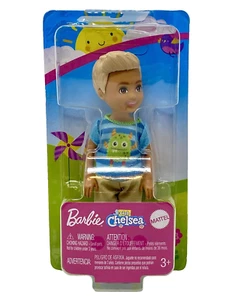 BARBIE CLUB CHELSEA BLONDE BOY DOLL RETIRED MONSTER SHIRT New - Picture 1 of 8