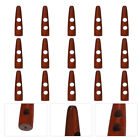  20 Pcs Horn Button Wooden Child Knitting Buttons Large Toggle