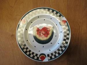 Tabletops FRESH WATERMELON Dinner Plate 10 1/2" 1 ea 5 available - Imagen 1 de 4