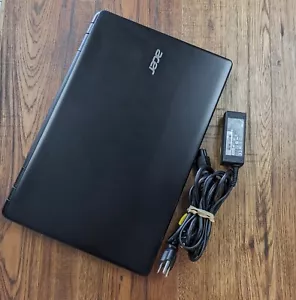 Acer aspire E5-521-264R 15.6",6gb Ram, 1TB HDD,AMD E2-6110 APU,Windows 10 Laptop - Picture 1 of 8