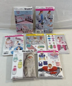 Lot 7 Simply Sewing Patterns Babies Kids Clothing & Accessories - Picture 1 of 15