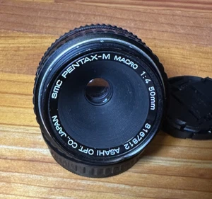 Pentax K Mount SMC Pentax-M Macro Lens 50mm f4 Manual Focus Prime - Picture 1 of 4