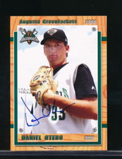 2008 Grandstand Augusta Greenjackets Daniel Otero Signed auto Autograph rare