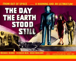 1951 The Day the Earth Stood Still 20th Century Fox Lobby Poster Card 8x10 Photo - Picture 1 of 1