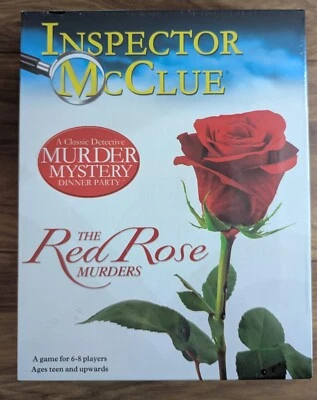 Inspector McClue The Red Rose Murders - Detective Mystery Game - NEW & SEALED - Image 1 of 3