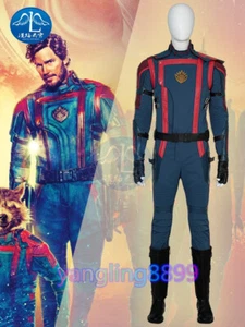 2023 Guardians of the Galaxy Vol.3 Star-Lord Peter Quill Cosplay Costume Outfits - Picture 1 of 14