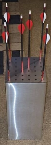 Carbon Express Arrow Holder Cube 18" Tall x 8" x 8" Arrows Not included holds 36 - Picture 1 of 2