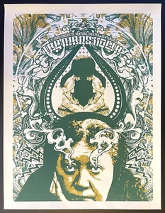 MARS VOLTA @ Majestic 6/9/2009 SILKSCREENED CONCERT POSTER Jermaine Rogers ORIG - Picture 1 of 1