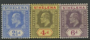 ST. HELENA, COMO NUEVO, #56-58, OG LH/HR, WMK 3, LIMPIO, SÓLIDO Y CENTRADO - Imagen 1 de 1