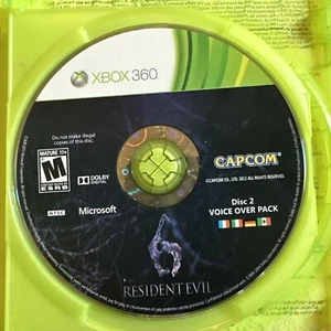 Resident Evil 6 Archives (Microsoft Xbox 360, 2012) solo disco - Imagen 1 de 1