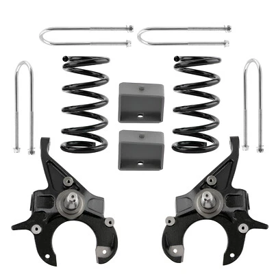 Kit de reducción de caída de 5"/4" para Chevrolet S10 GMC S15 V6 2x2 1982-2004 Foto 1 de 4
