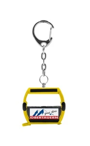 JÄGERNDORFER, Porte-clés télécabine OMEGA jaune - OBERTAUERN, échelle , JC80135 - Picture 1 of 1