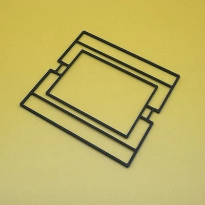 Máscara visor para respaldos Hasselblad CFV - 645 líneas de encuadre superposición impresa en 3D Foto 1 de 3