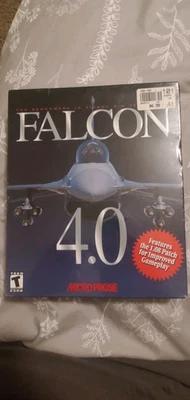 Falcon 4.0 Game PC CD Microprose 1998 Sealed Windows 95/98 #51847 - Image 1 of 4