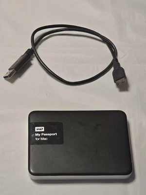 Western Digital 1TB Portable USB Hard Drive For Mac - Image 1 of 4