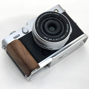 Wood Camera Hand Grip Handle L QR Plate for Fujifilm XE5 X-E5 Camera - Picture 1 of 39
