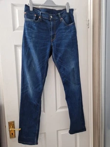 Levi's 511 Men's Straight Fit denim Jeans ,blue Stretch , W 36 L34 - Picture 1 of 16