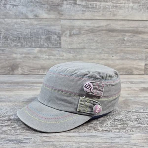 Girls Rock Claire's Fitted Flat Hat Cap Youth Girls Size Small-Medium Outdoor  - Picture 1 of 8