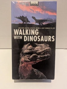 Walking With Dinosaurs BBC Video Two VHS Tapes 1999 New Sealed. - Picture 1 of 4