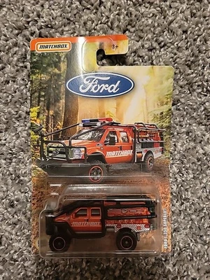 Matchbox 2018 Ford F-350 Superlift Fire Truck - Image 1 of 3