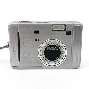 Pentax Optio S30 3.2 MP Digital Camera Only Tested Working Takes AA Batteries - Picture 1 of 12