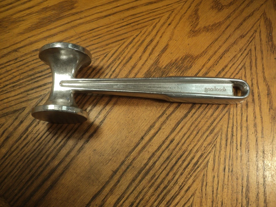 Vintage Goodcook Aluminum Meat Tenderizing Hammer Kitchen Tool  9-1/2" Long - Image 1 of 4