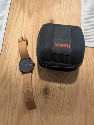 MVMT Armbanduhr Herren Quarz Uhr Lederarmband Ziffernblatt - Bild 1 von 4
