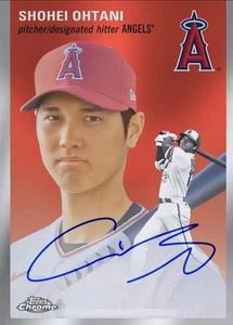 SHOHEI OHTANI ⚾️ 2023 Topps Bunt Chrome Platinum Auto Rare Digital Card /664 - Picture 1 of 2