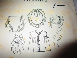 The Children’s Corner Sewing Patterns: Little Extras for Toddlers (1980) UNCUT - Picture 1 of 3