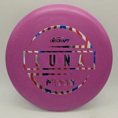 Discraft Paul McBeth Luna Purple/Patriotic Stamp 173g 3/4/0/2 - Image 1 of 3