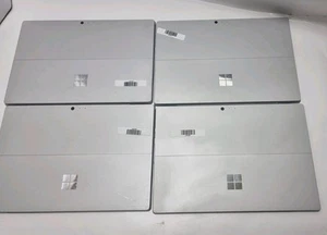 Joblot 4 x Microsoft Surface Pro 4 Tablets - Cracked Screens - 4Gb 128Gb SSD - Picture 1 of 15