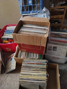 Lots Of 20 Mystery Vinyl Records - Imagen 1 de 4