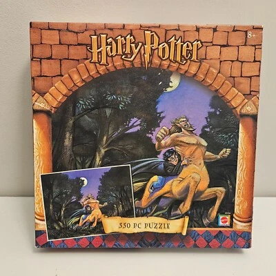 Rompecabezas Harry Potter 2001 Bosque Prohibido 550 piezas nuevo sellado Foto 1 de 4