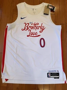NEW Tyrese Maxey Philadelphia 76ers Men's NBA 2023 City Edition Jersey XL - Picture 1 of 10