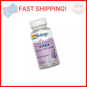 SOLARAY Vitex Berry Extract 225 mg - Chasteberry Supplement for Women - Traditio - Picture 1 of 2