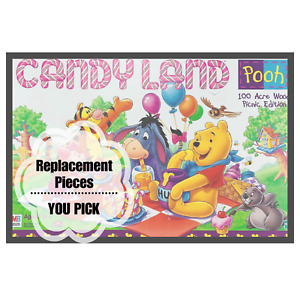 Candy Land Winnie The Pooh Picnic Board Game Replacement Pieces and Parts 1998