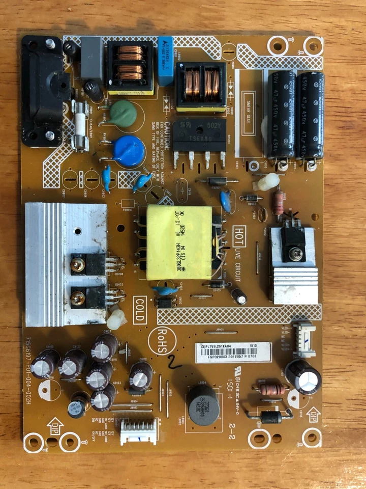 FUENTE DE ALIMENTACIÓN SHARP LC32LD17K 715G6197-P01-004-002H Foto 1 de 1