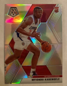 2019-20 Panini Mosaic Mfiondu Kabengele Silver Prizm Refractor Rookie Card #218 - Picture 1 of 2