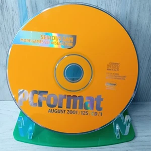 PC FORMAT DEMO 125 AUG 2001 CD 1 PC CD ROM - RARE RETRO SOFTWARE - Picture 1 of 2