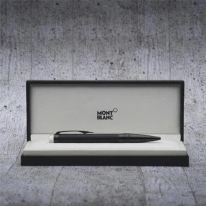 Montblanc Starwalker Ultra Black Line Kugelschreiber ID 118464 SOLD OUT mit OVP  - Picture 1 of 7