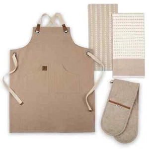 Better Homes & Gardens Kitchen Unisex Set 4 Pc Birthday Holiday Chef Cook Gift - Picture 1 of 9
