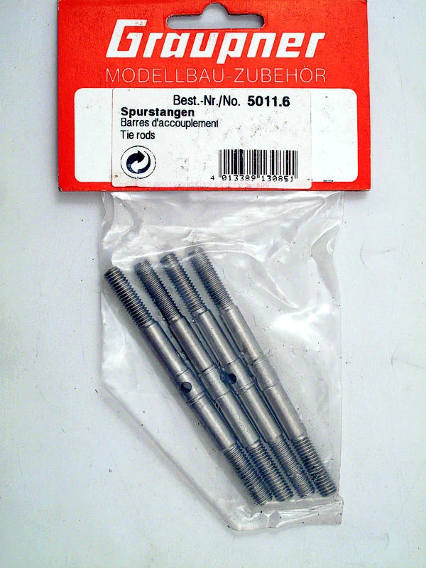 Graupner 5011.6 Tiranti Tie Rods 1:5 modellismo - Imagen 1 de 1